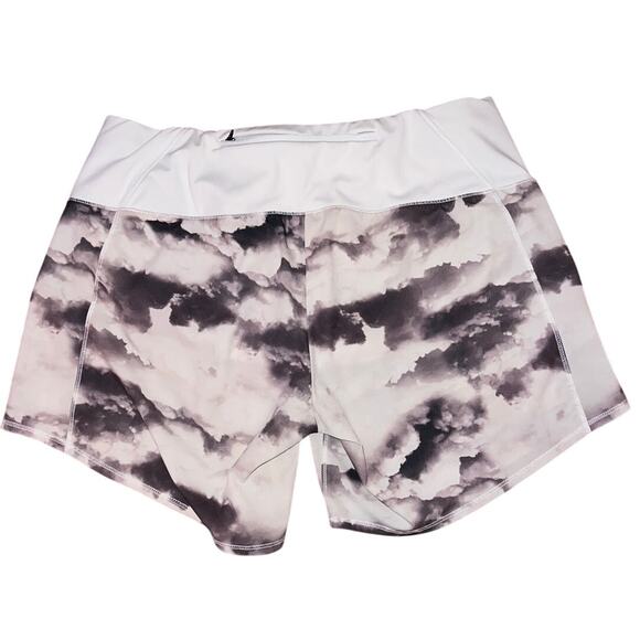 Oiselle Women's Roga Shorts Storm Cloud Black/White Size 6 Athletic Workout EUC - Picture 7 of 10